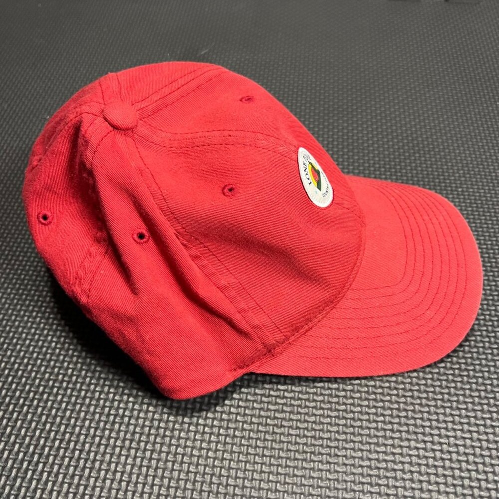 Lone Pine Country Club Red Flexfit Fitted Baseball Cap L/XL Cotton Blend Vietnam - Picture 4 of 5